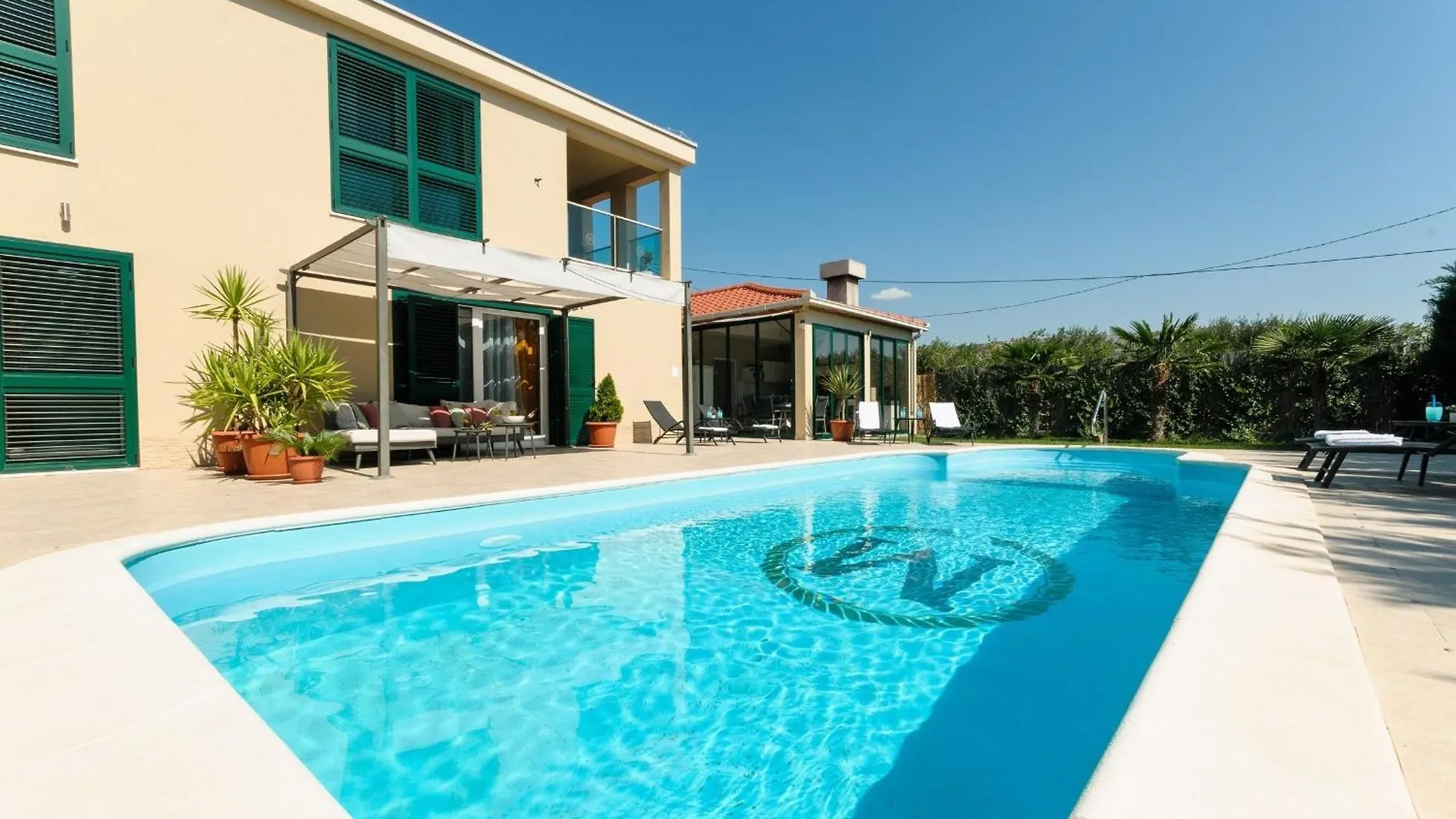 Luxury Villa With Heated Pool, Terrace, And Outdoor Amenities For Relaxation Trogir