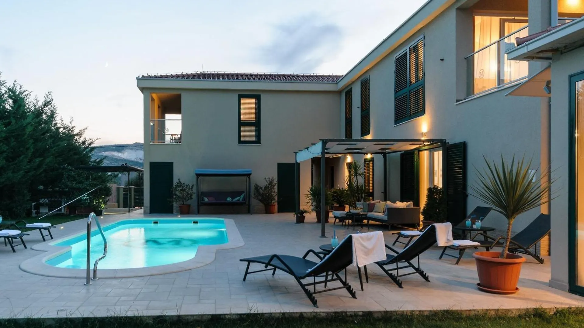 Luxury Villa With Heated Pool, Terrace, And Outdoor Amenities For Relaxation Trogir