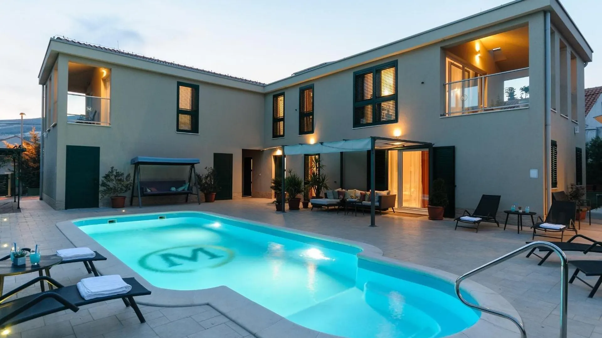 Luxury Villa With Heated Pool, Terrace, And Outdoor Amenities For Relaxation Trogir Croatia